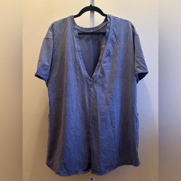 NWOT FP Movement Hot Shot Tee S Blue Indigo - Picture 6 of 10